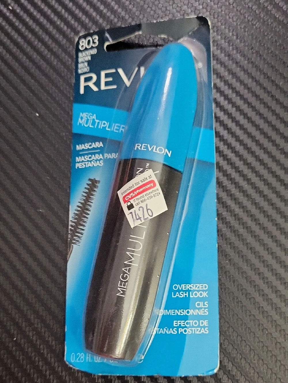 NEW Revlon Mega Multiplier Mascara - Blackened Brown
